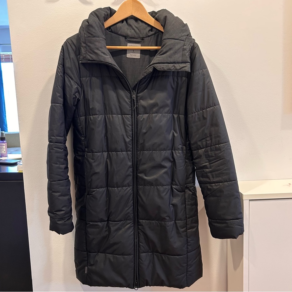 Icebreaker Merinoloft 🐏 Charcoal Quilted Hooded Jacket
